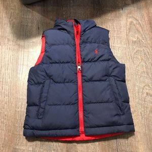Polo puffer vest